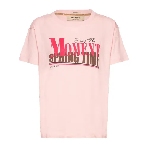 MOS Mosh , T-Shirts ,Pink female, Sizes: