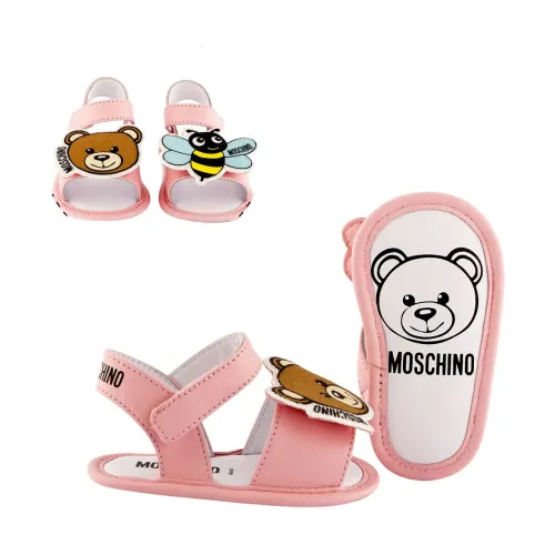 Moschino , Baby Bear Bee Sandals ,Pink female, Sizes:
