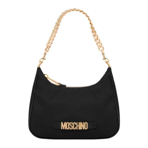 Moschino , Black Hobo Bag ,Black female, Sizes: ONE SIZE