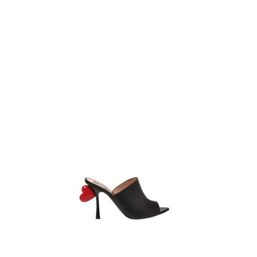 Moschino , Black Sandals for Women ,Black female, Sizes: