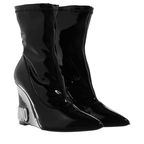 Moschino Boots & Ankle Boots - Sca.Nod.Zp Ml63/100 Lakpu - black - Boots & Ankle Boots for ladies