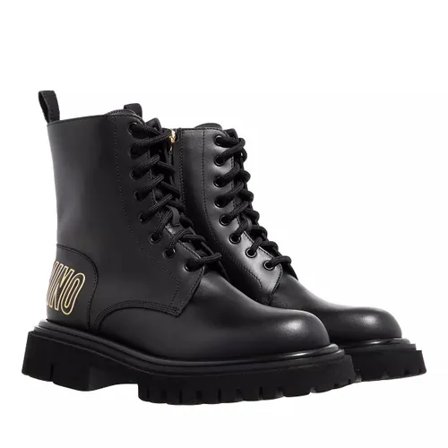 Moschino Boots & Ankle Boots - St.Ttod.Brick+Gua45 Vitello - black - Boots & Ankle Boots for ladies