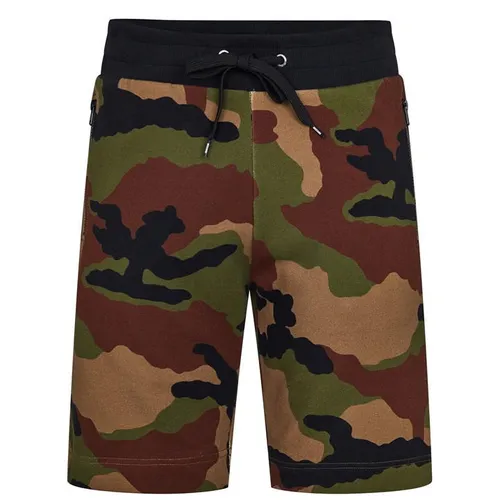 MOSCHINO Camouflage Jogging Shorts - Green