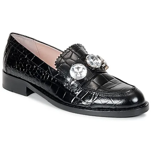 Moschino Cheap & CHIC  STONES  women's Loafers / Casual Shoes in Black