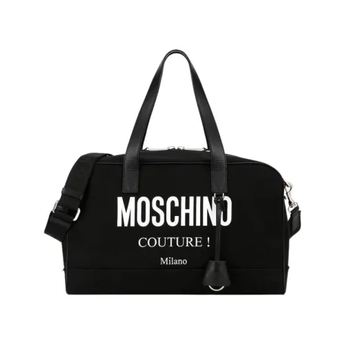 Moschino , Couture Weekend Bag ,Black unisex, Sizes: ONE SIZE