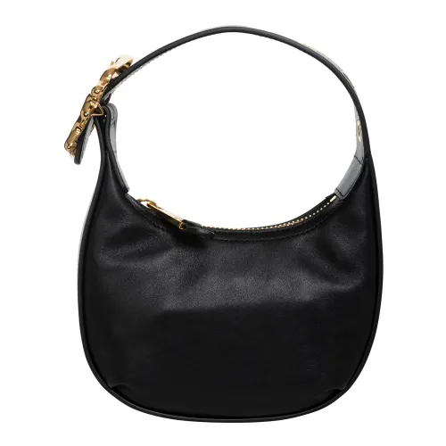Moschino , Elegant Compact Hobo Bag ,Black female, Sizes: ONE SIZE