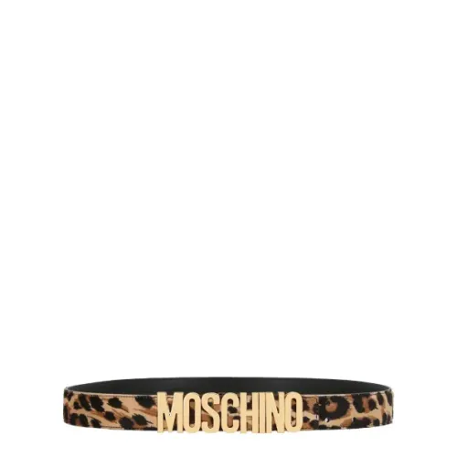 Moschino , Leather belts ,Multicolor female, Sizes: ONE