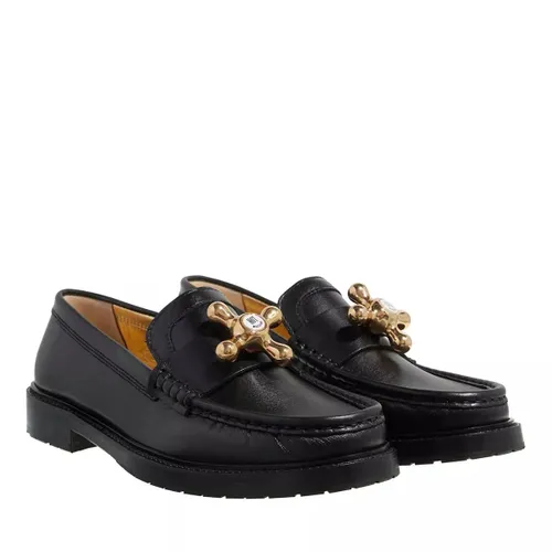 Moschino Loafers & Ballet Pumps - Scarpad.Collegecarro35 Vitello - black - Loafers & Ballet Pumps for ladies