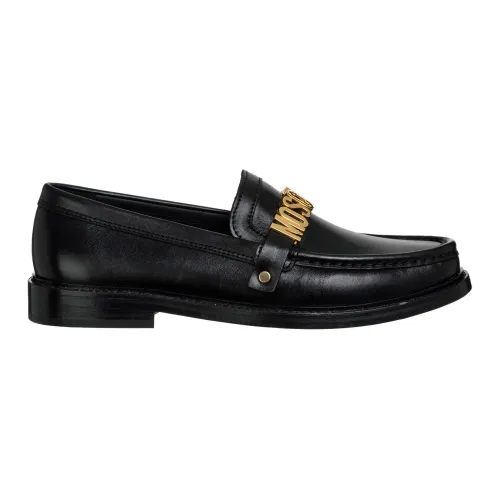 Moschino , Loafers ,Black female, Sizes: