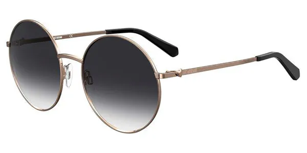 Moschino Love MOL037/S DDB/9O Women's Sunglasses Gold Size 55