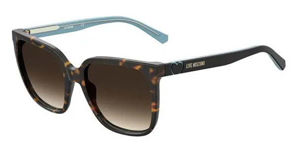 Moschino Love MOL044/S 086/HA Women's Sunglasses Tortoiseshell Size 56