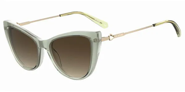 Moschino Love MOL062/S 1ED/HA Women's Sunglasses Green Size 53