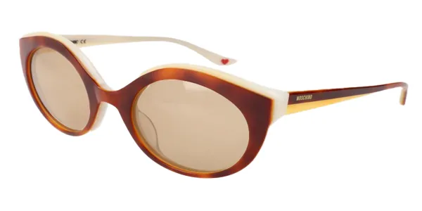 Moschino MO76103 03 Women's Sunglasses Brown Size 53