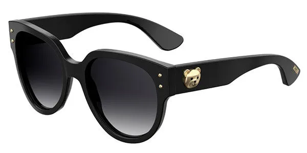 Moschino MOS013/S 807/9O Women's Sunglasses Black Size 56