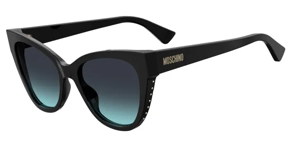 Moschino MOS056/S 807/GB Women's Sunglasses Black Size 54