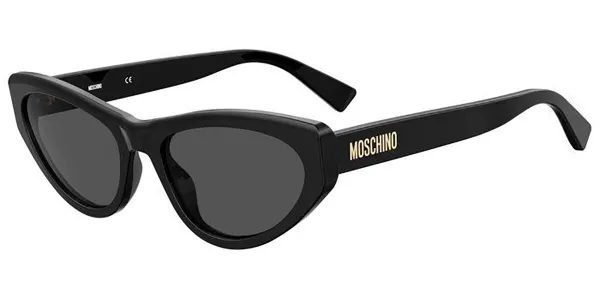 Moschino MOS077/S 807/IR Women's Sunglasses Black Size 56