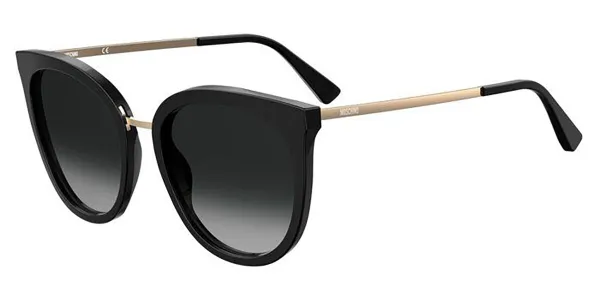 Moschino MOS083/S 807/9O Women's Sunglasses Black Size 54