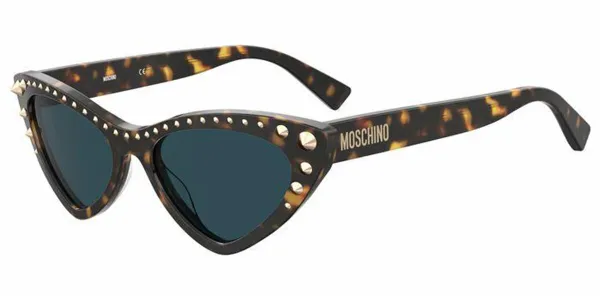 Moschino MOS093/S 086/08 Women's Sunglasses Tortoiseshell Size 53
