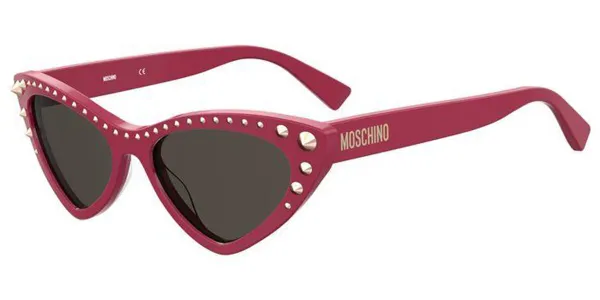 Moschino MOS093/S C9A/IR Women's Sunglasses Red Size 53