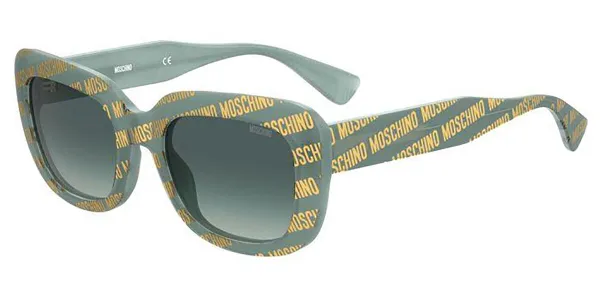 Moschino MOS132/S 6HO/9K Women's Sunglasses Green Size 53