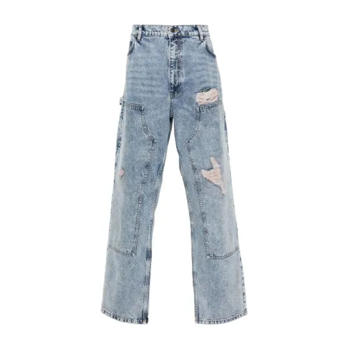 Moschino , Moschino Jeans Clear Blue ,Blue male, Sizes: