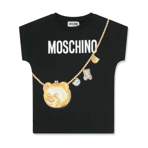 Moschino , Moschino Kids T-shirts and Polos Black ,Black female, Sizes: