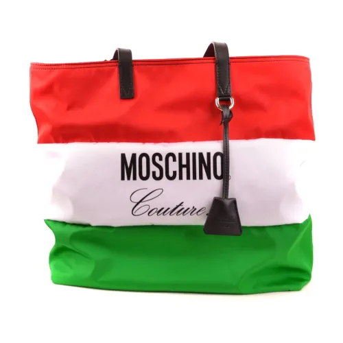Moschino , Multicolor Card Holder Ss19 ,White female, Sizes: ONE SIZE