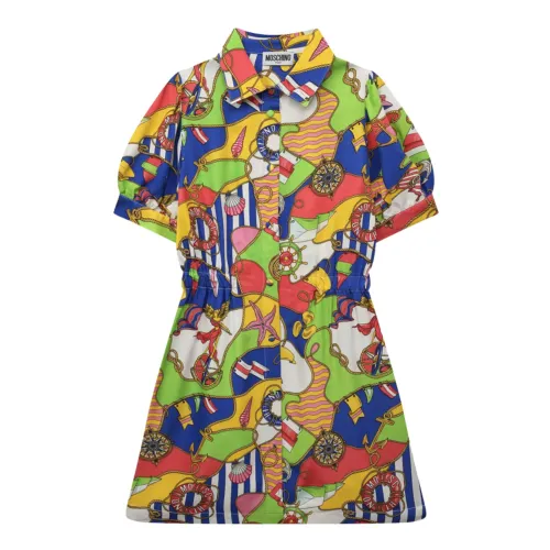Moschino , Multicolour Marine Style Dress ,Multicolor female, Sizes: