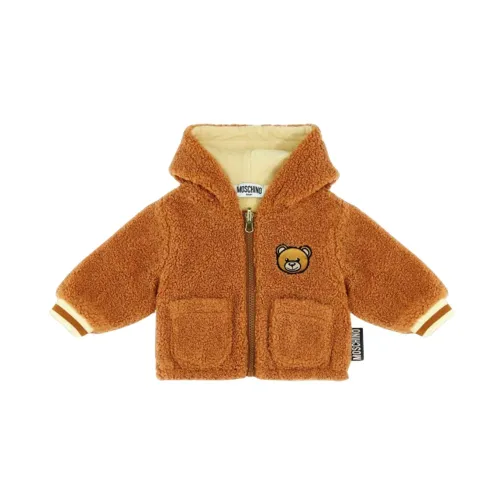 Moschino , Reversible Casual Jackets ,Brown female, Sizes: