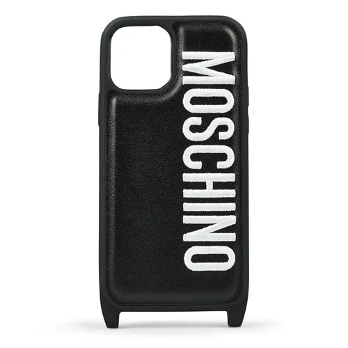MOSCHINO Stripe 12 Pro Iphone Case - Black