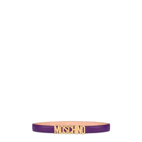 Moschino , Stylish Belt for Fashionable Outfits ,Purple female, Sizes: