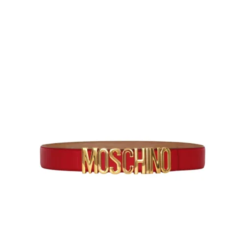 Moschino , Stylish Belt for Fashionable Outfits ,Red female, Sizes: