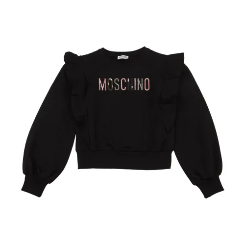 Moschino , Stylish Sweaters ,Black female, Sizes: