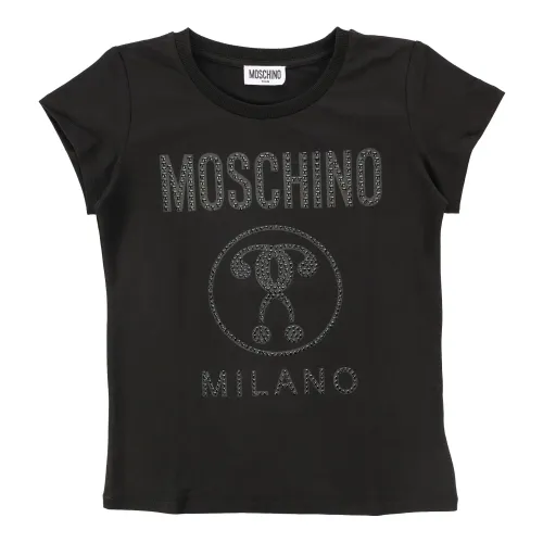 Moschino , T-Shirts ,Black female, Sizes: