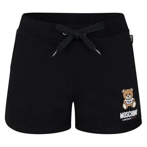 MOSCHINO Teddy Bear Track Shorts - Black
