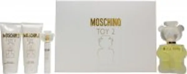 Moschino Toy 2 Gift Set 100ml EDP + 10ml EDP + 100ml Shower Gel + 100ml Body Lotion