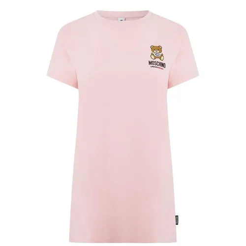 MOSCHINO Underbear T-Shirt Dress - Pink