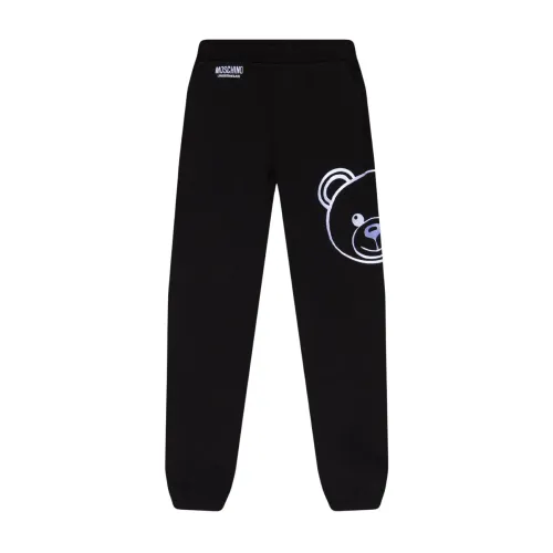 Moschino , Update Your Casual Wardrobe with These Sweatpants from the `Sign? J` Collection ,Black male, Sizes: