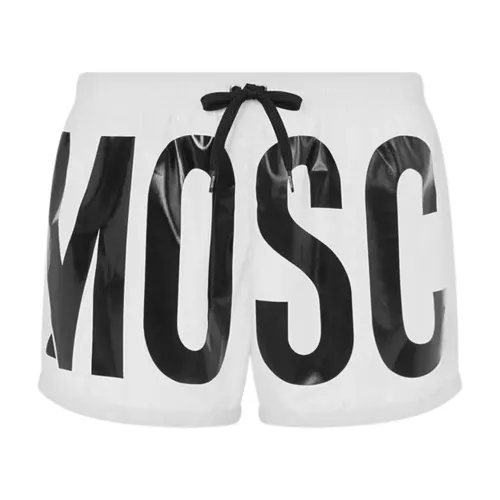Moschino , White Sea Clothing Boxer Shorts ,White male, Sizes:
