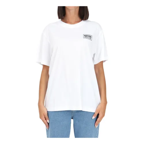 Moschino , White T-shirt And Polo ,White female, Sizes: