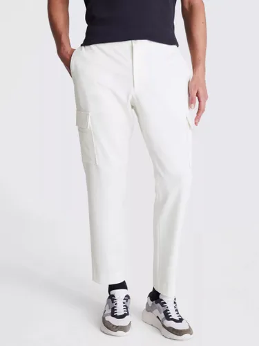 Moss Cargo Trousers, White - White - Male