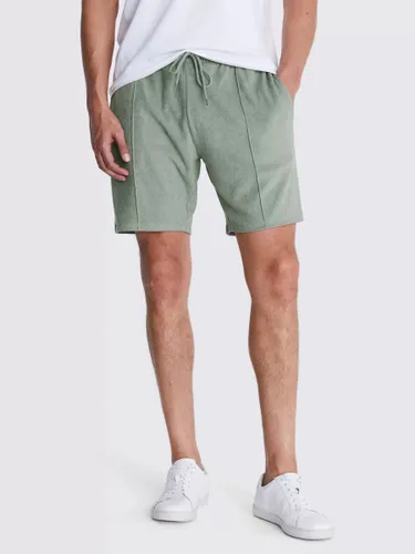 Moss Terry Towelling Shorts - Sage - Male