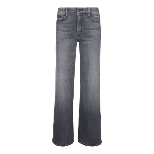Mother , Roller Heel Jeans - X Marks the Spot ,Gray female, Sizes: