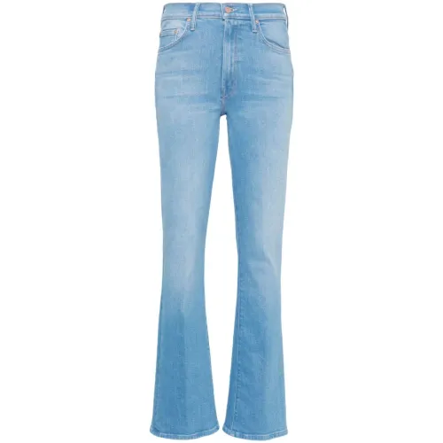 Mother , The Outsider Sneak Bootcut Jeans ,Blue female, Sizes: