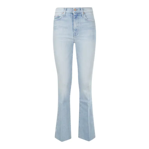 Mother , Weekender Fray Denim Jeans ,Blue female, Sizes: