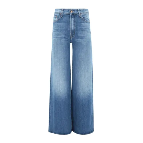 Mother , Wide Jeans ,Blue female, Sizes: