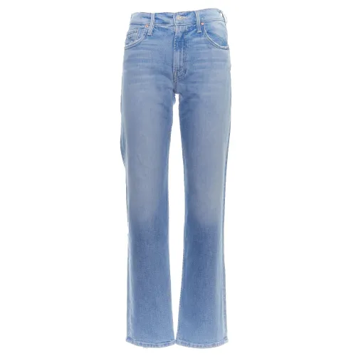 Mother , Women's Clothing Jeans Light Blue Ss24 ,Blue female, Sizes: