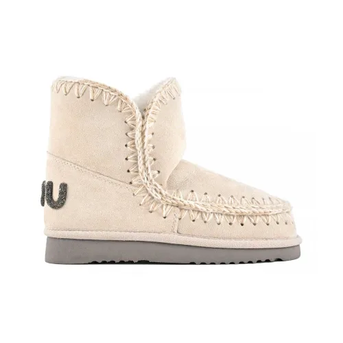 Mou , Ankle Boots ,Beige female, Sizes: