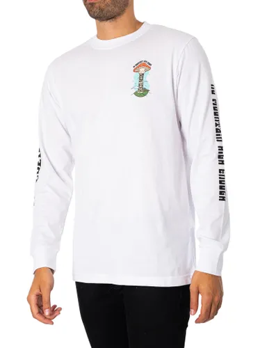 Mountain Back Graphic Long Sleeved T-Shirt