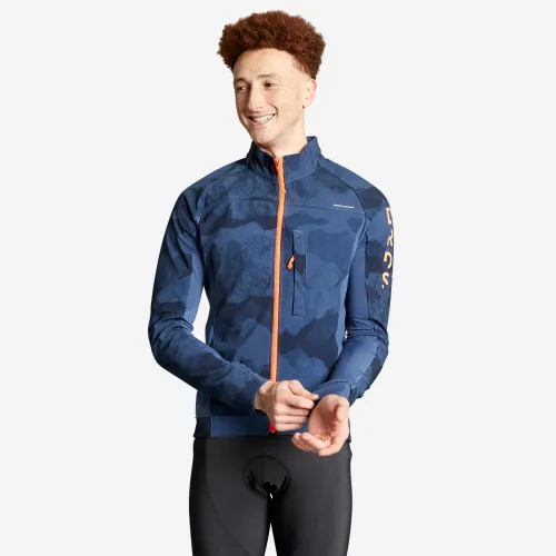 Mountain Biking Winter Jacket ST500 - Blue